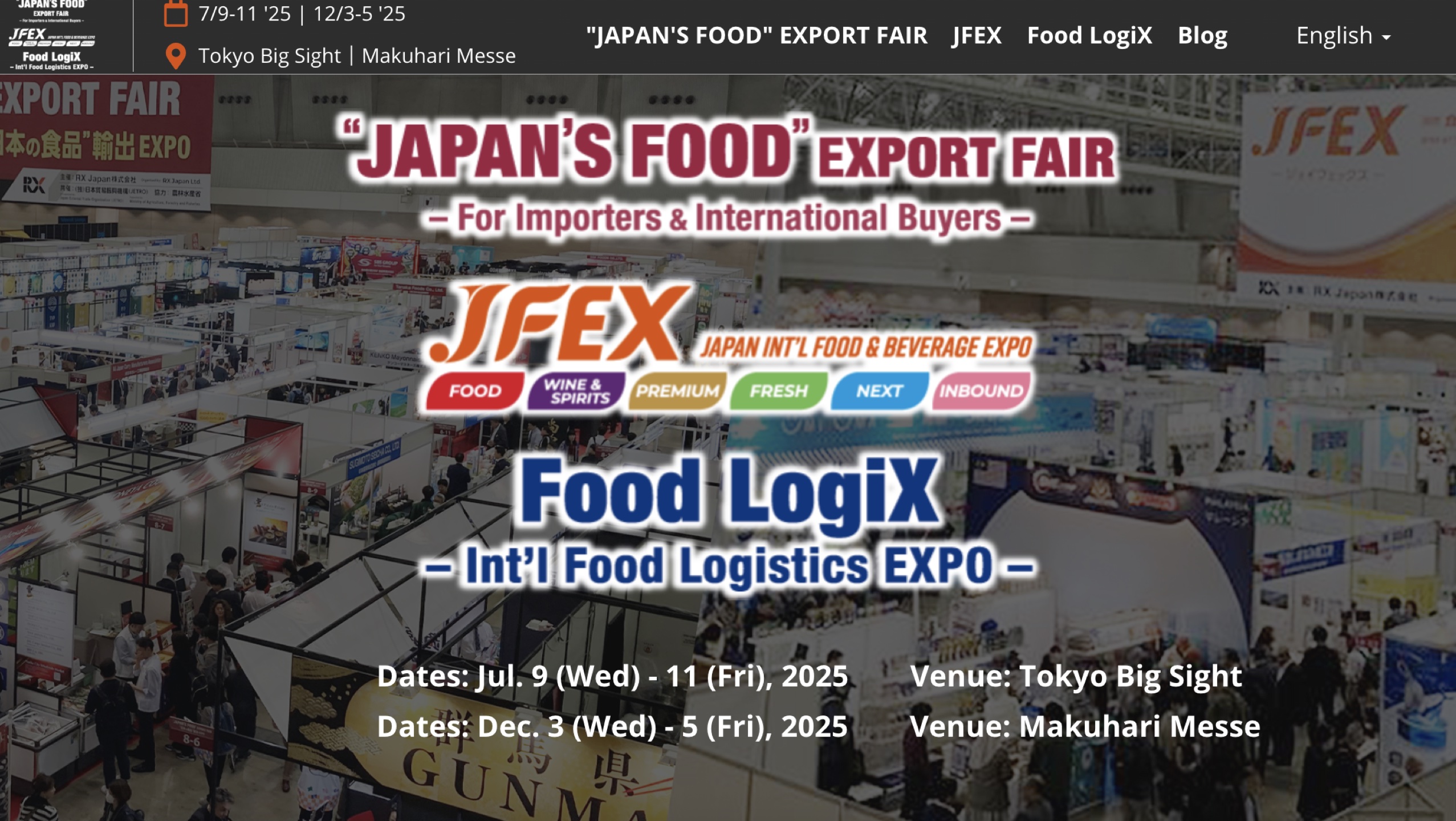 JAPAN’S FOOD EXPORT FAIR Registration Open for Summer 2025 Edition